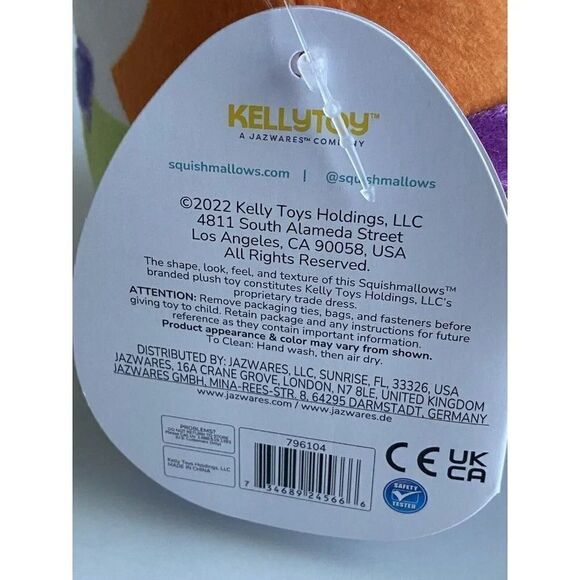 Squishmallow 5" Ellette Owl Vampire Costume Halloween Cracker Barrel Exclusive - Picture 4 of 7